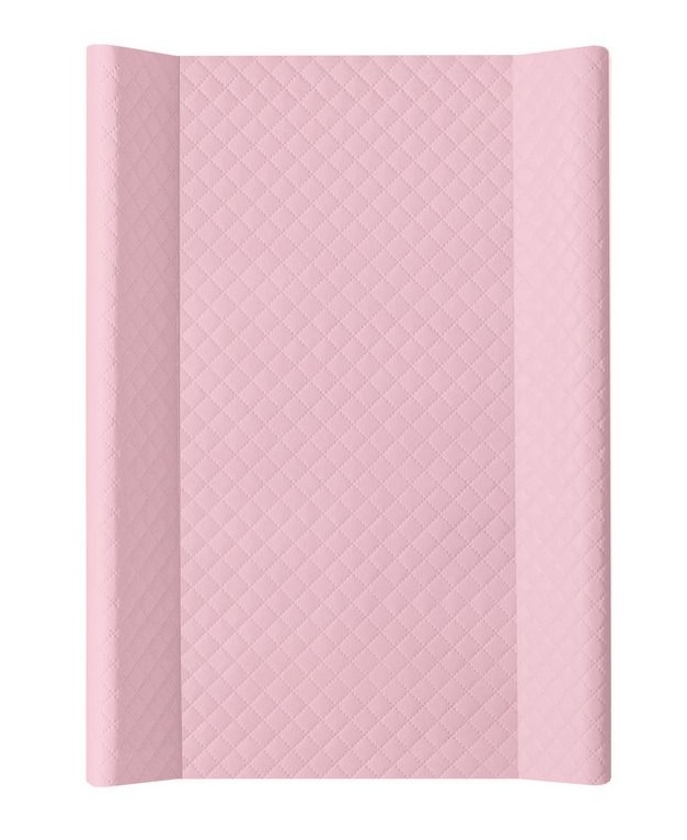 Пеленальный матрац без изголовья Ceba Baby CARO 70 см на кровать Pink