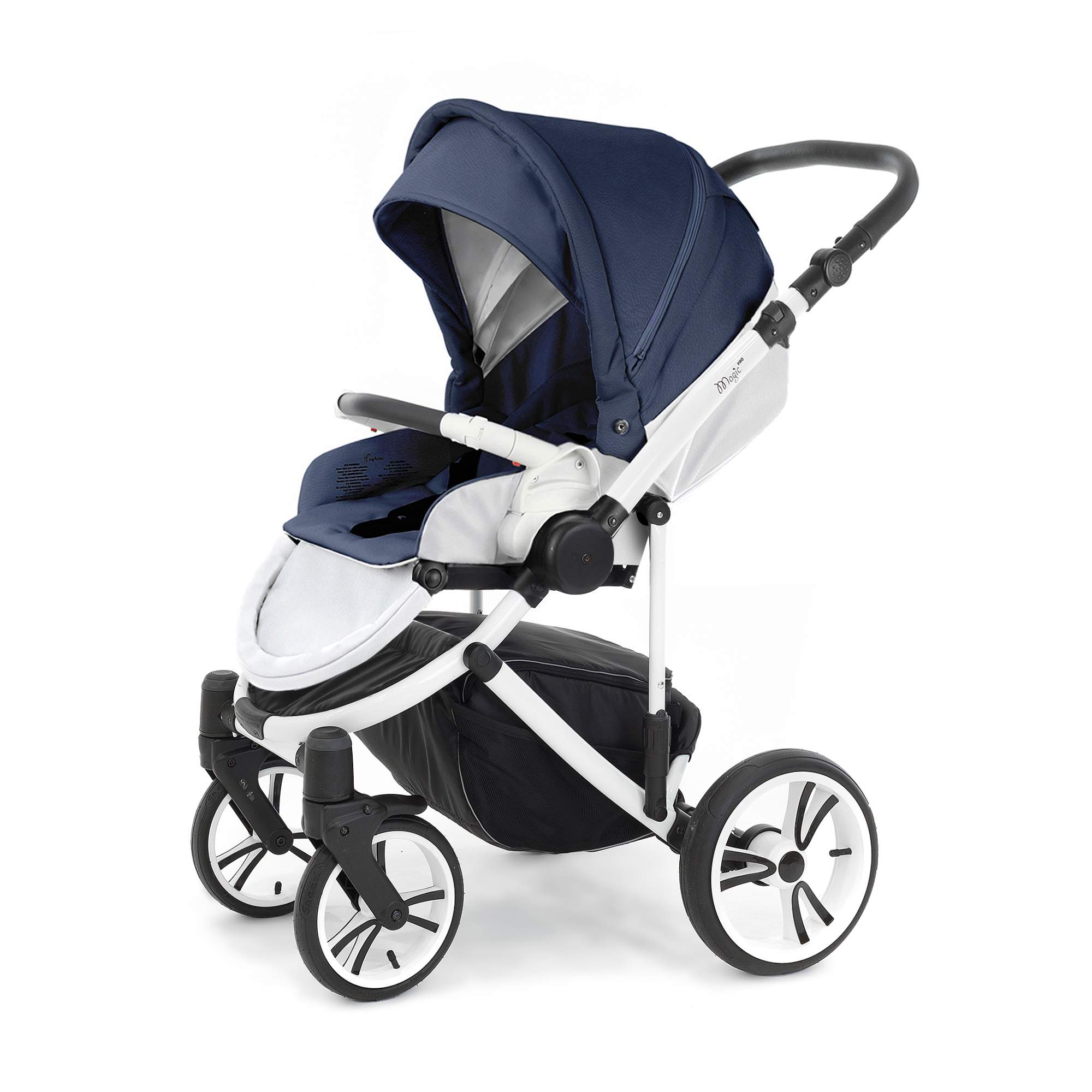 Прогулочная коляска Esspero Magic Alu (шасси Black) Mar leatherette