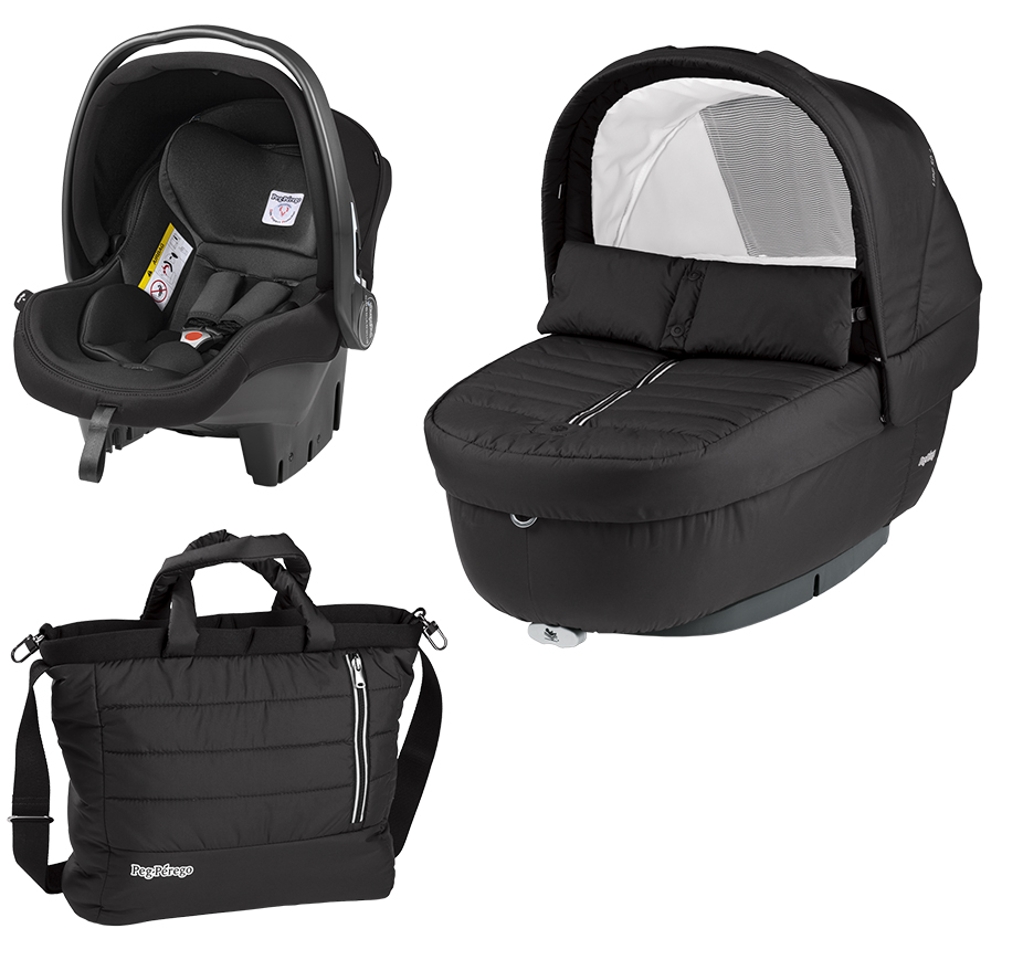 Набор 3 в 1 Peg Perego Set Modular Elite (без шасси) Breeze Noir