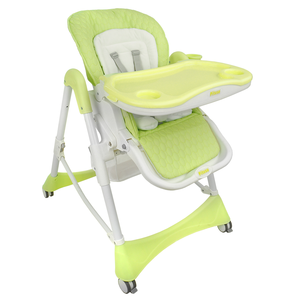 Стульчик для кормления Pituso Nana GREEN салатовый ECO-кожа