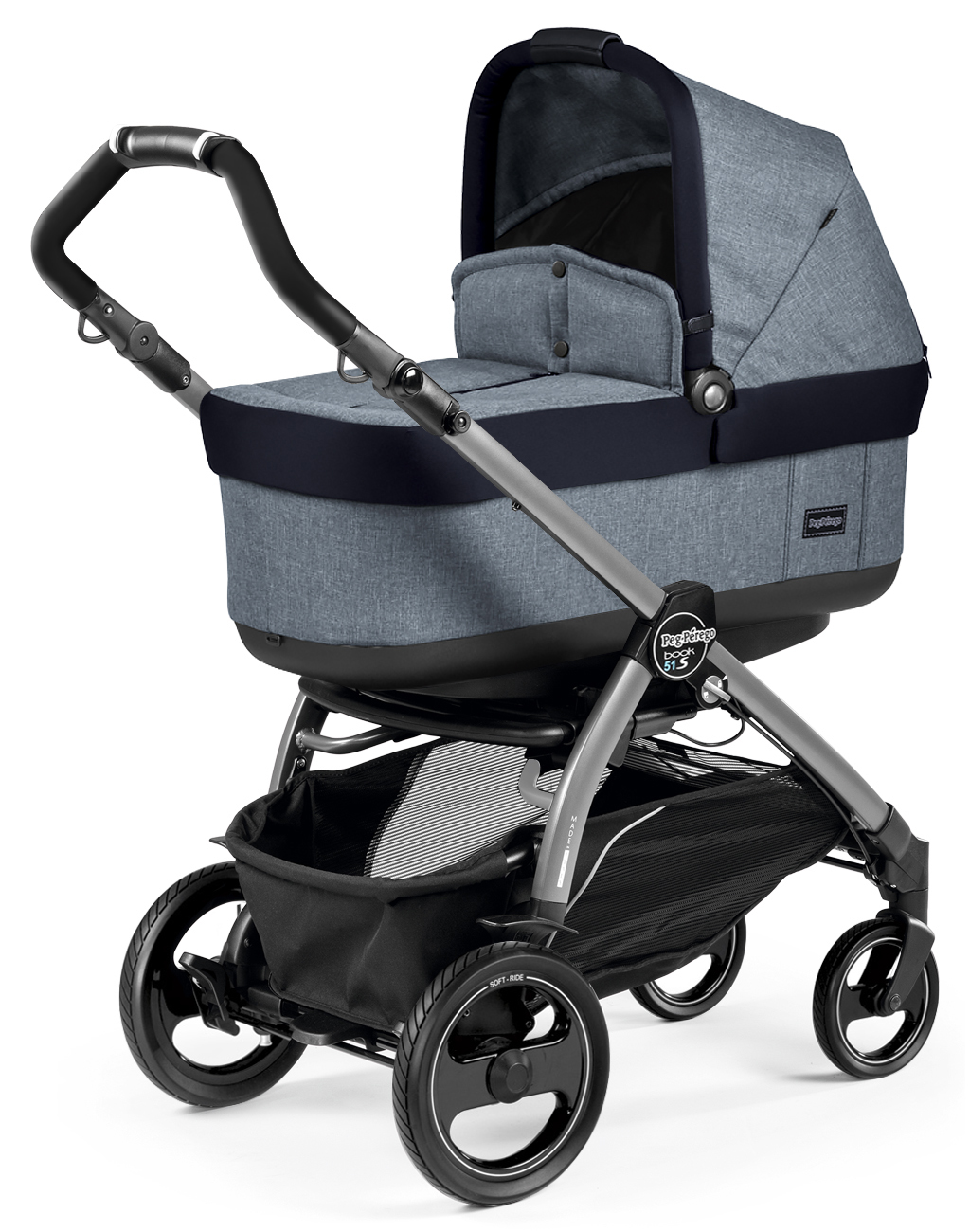 Коляска для новорожденных Peg-Perego Book Plus 51 S POP UP Horizon