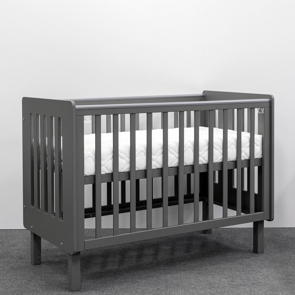 Детская кроватка ANTEMI Mari 120х60 Графит