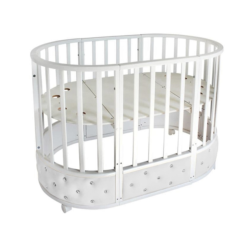 Кроватка-трансформер 7 в 1 Sweet Baby Cappellini Белый