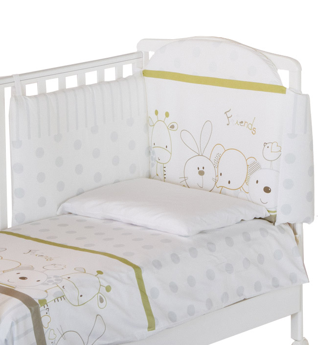 Постельный комплект Italbaby Rabbit 5 предметов