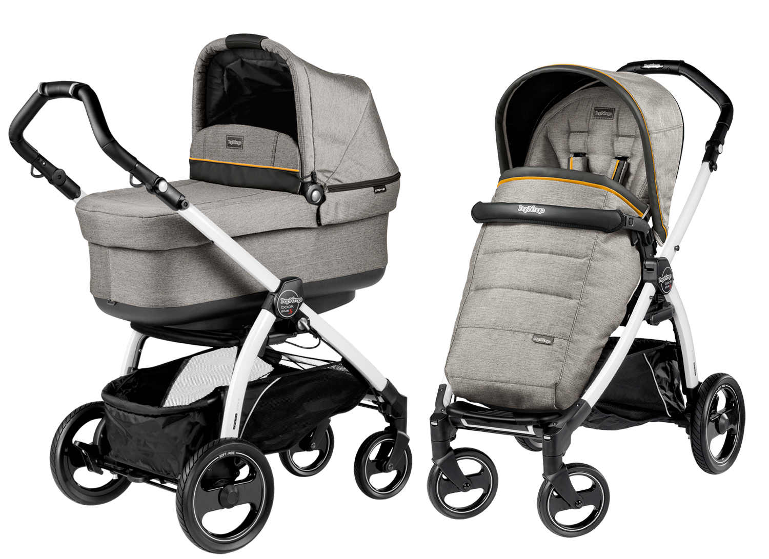Peg-Perego Book Plus S Modular POP UP Luxe Grey