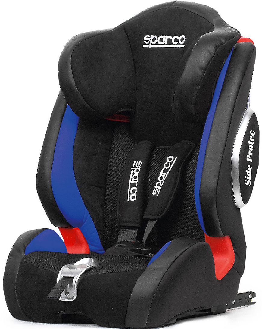 Автокресло Sparco F1000KI синий