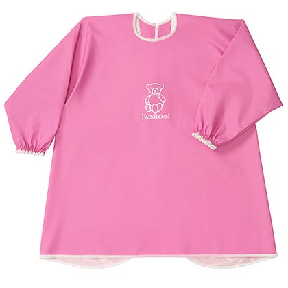 Рубашка для кормления BabyBjorn Eat and Play Smock Pink