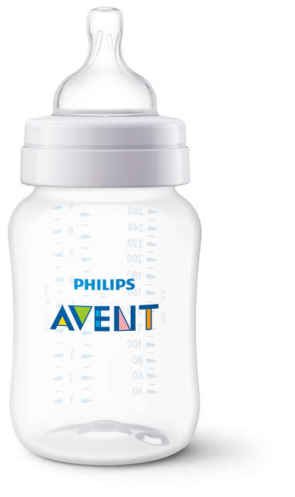 Бутылочка Avent Classic+ PP, 260 мл, сил. соска, медл. поток, 0+, 1 шт., арт. 80024