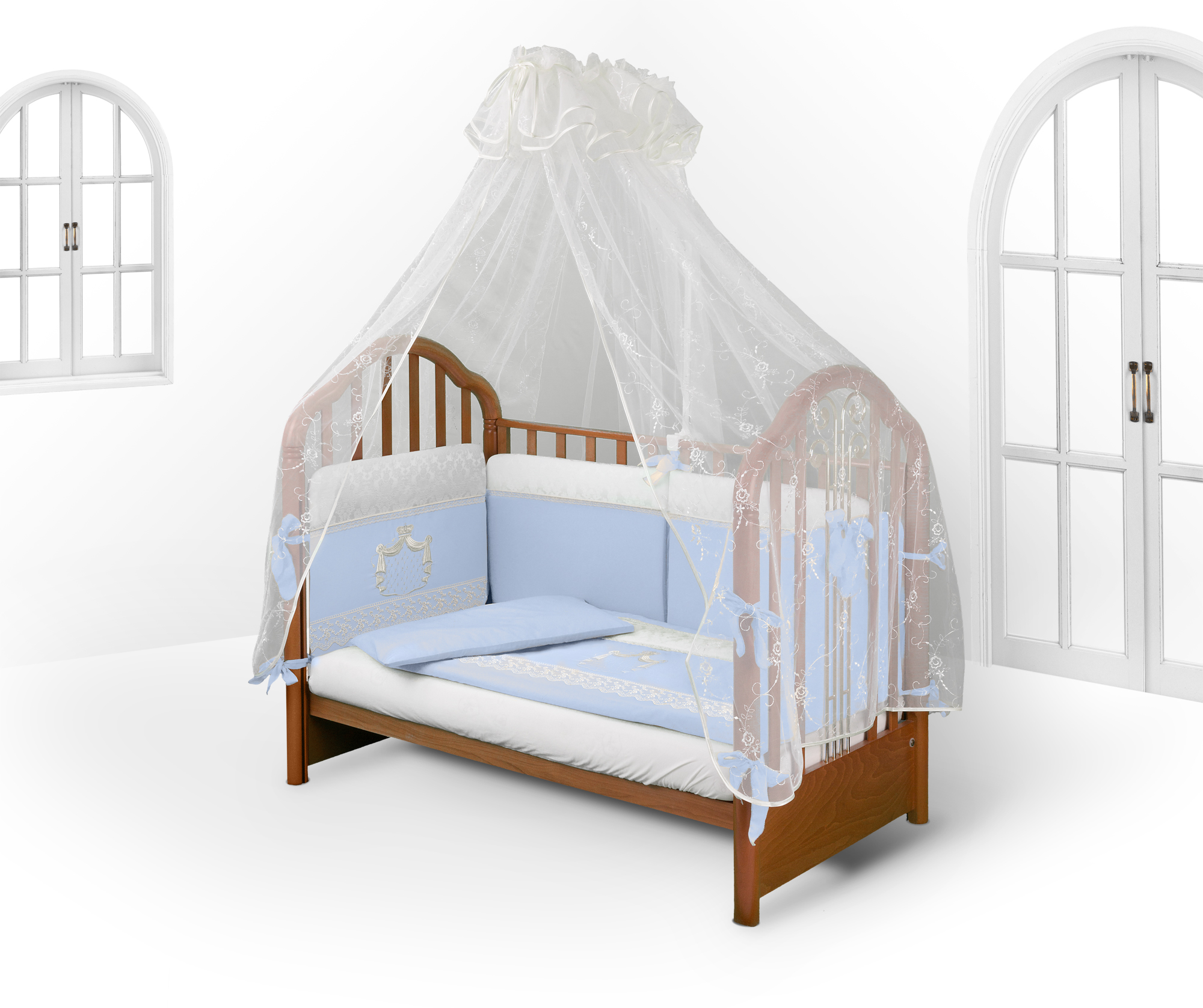 Комплект постельного белья Eco Line Velum Blue