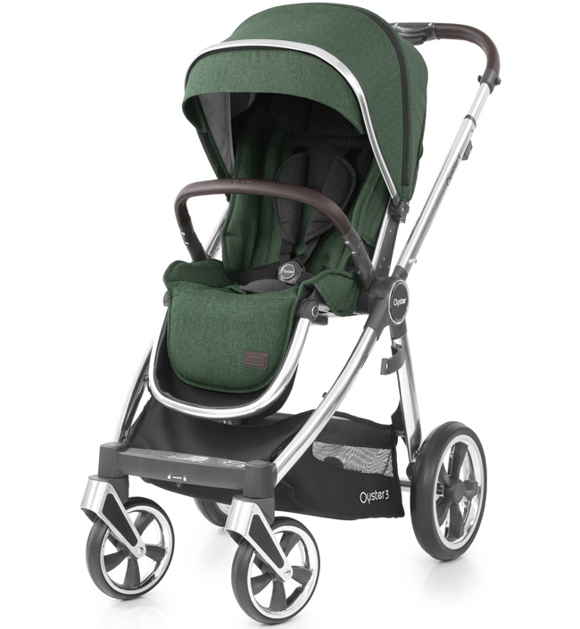 Прогулочная коляска Oyster 3 Alpine Green Mirror