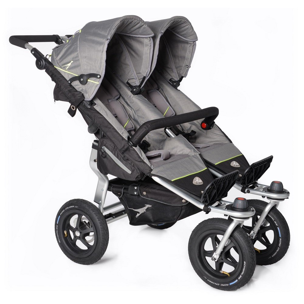 Прогулочная коляска для двойни TFK Twin Adventure 2019 Quite Shade T-TWA-19-315