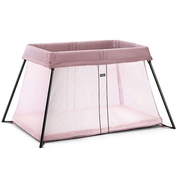 Манеж-кровать BabyBjorn Travel Crib Light Темно-розовый