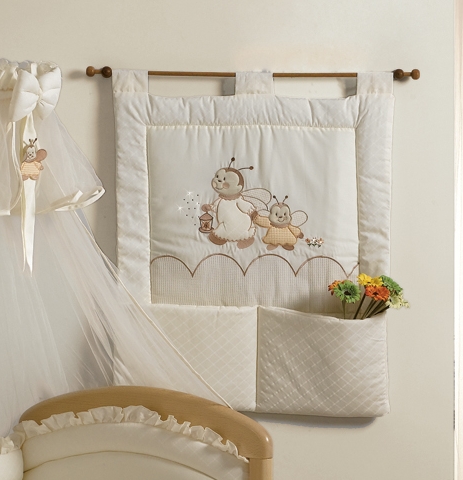 Панно с карманами Roman Baby LUCCIOLE Ivory (Крем)