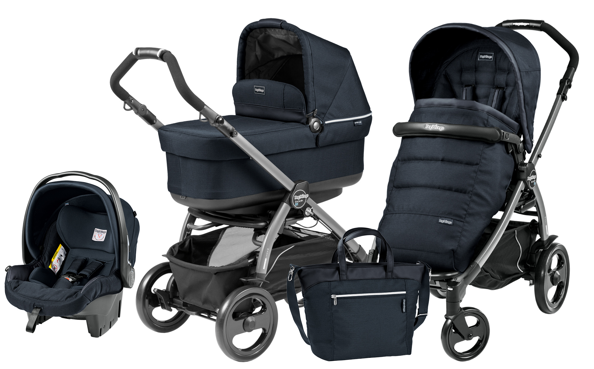 Peg-Perego Book 51 Set Modular POP UP Luxe Bluenight