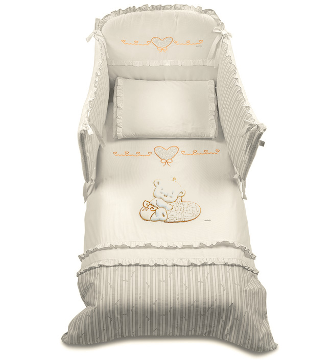Постельный комплект Italbaby Love 5 предметов