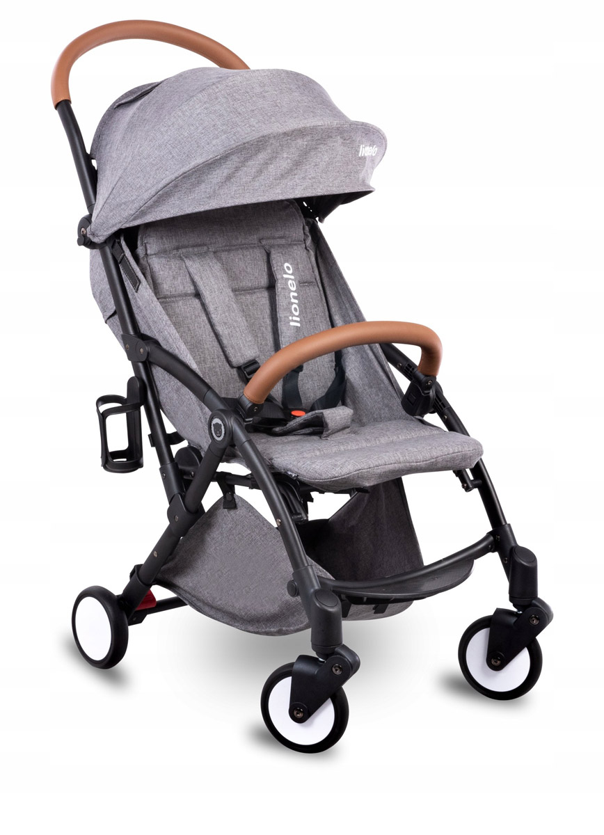 Прогулочная коляска Lionelo Julie black/grey
