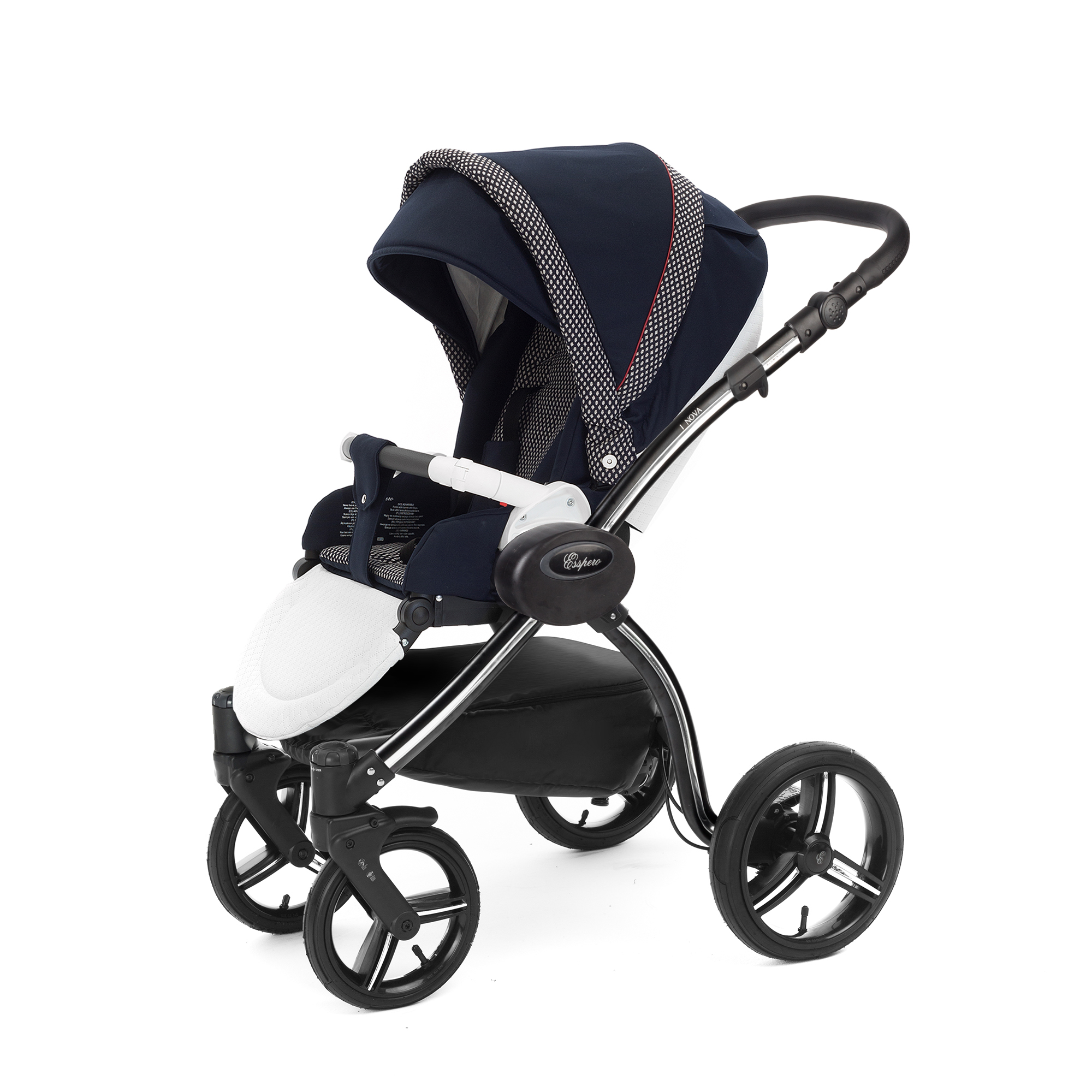 Прогулочная коляска Esspero Grand I-Nova (шасси Black) Royal Deep Ocean