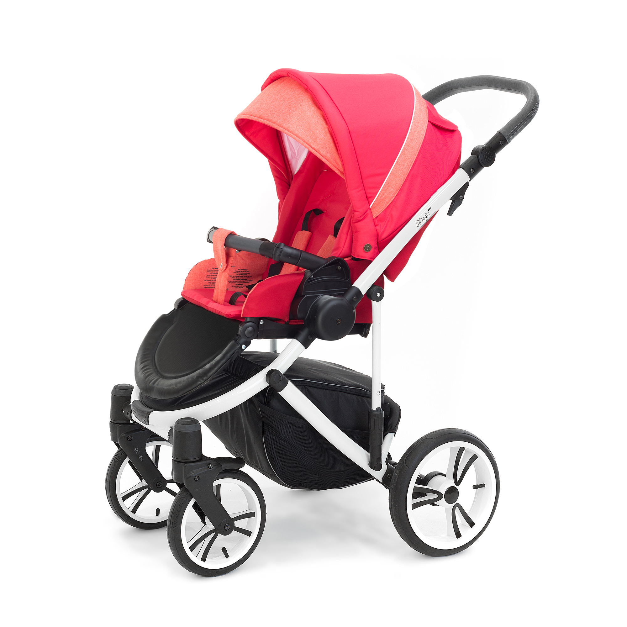 Прогулочная коляска Esspero Magic Alu (шасси Black) Red Sunset