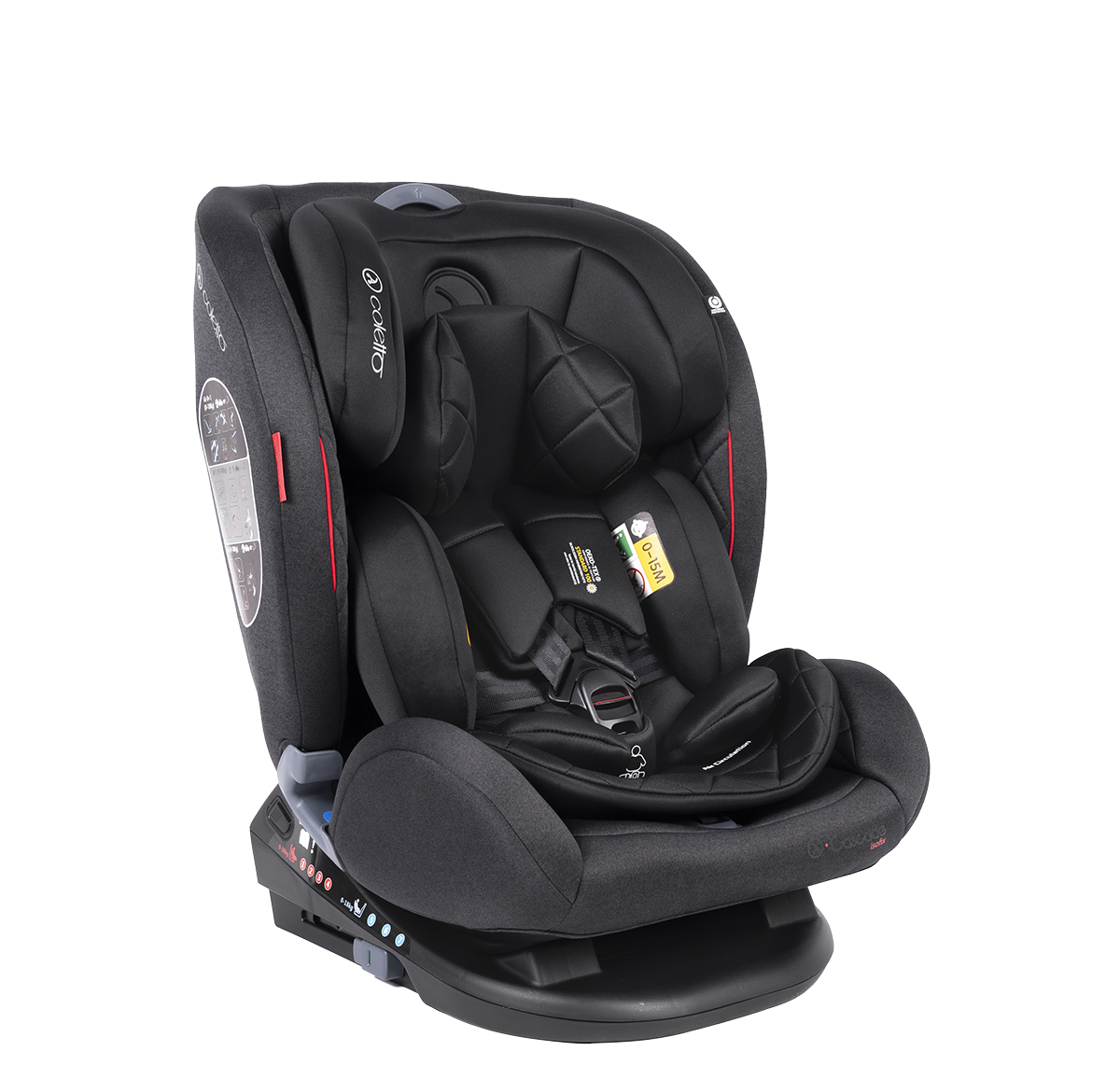 Автокресло Coletto Cascade isofix black