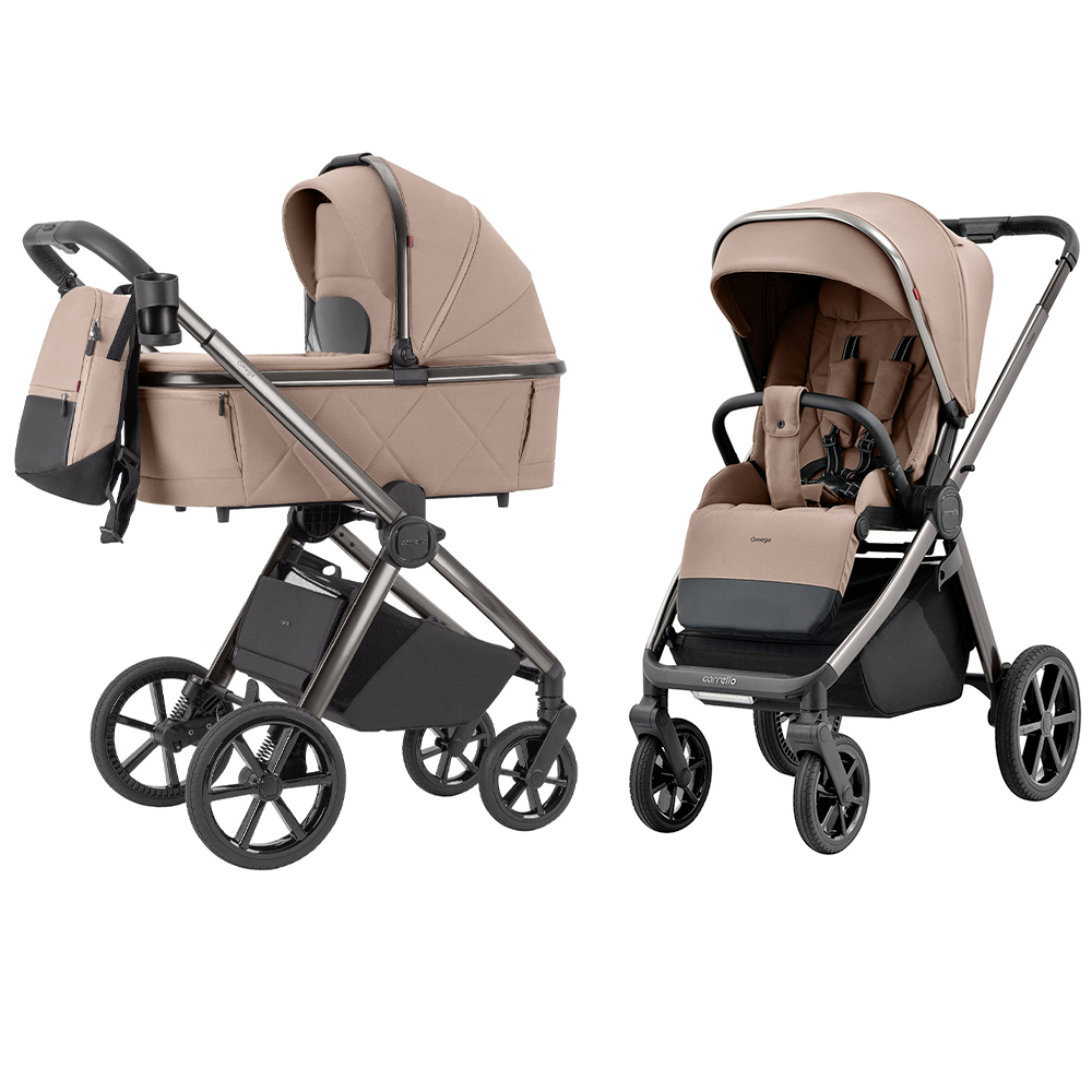 Коляска 2 в 1 Carrello Omega CRL-6530/1 Fantastic Beige