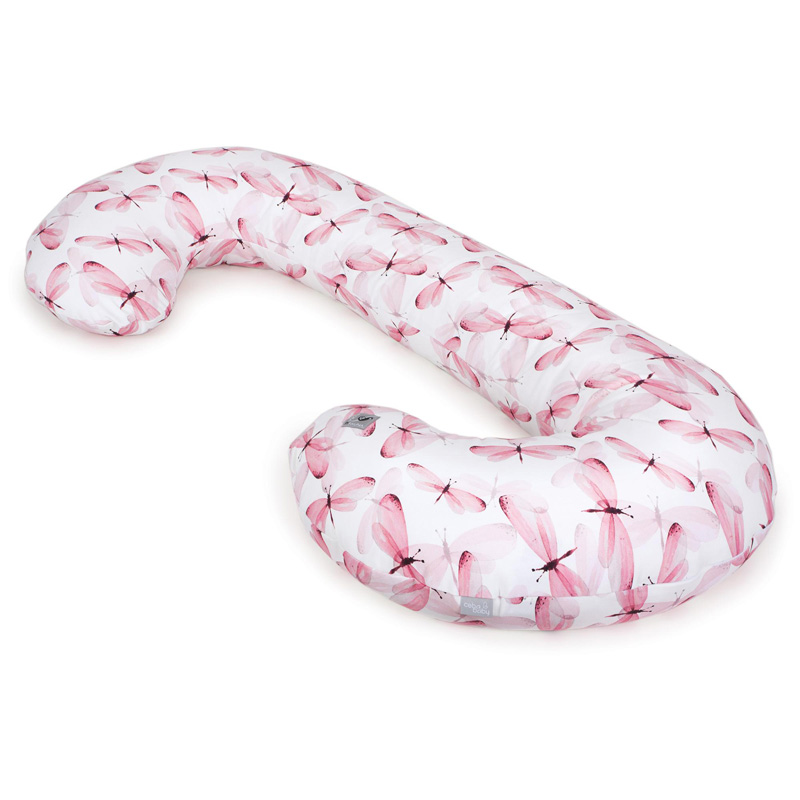 Подушка для кормления Ceba Baby Physio Duo Flora Fauna трикотажная Libelula W-705-099-543
