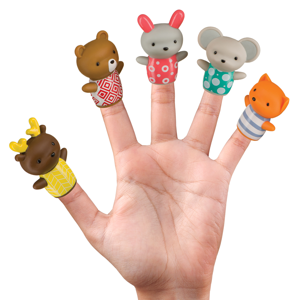 Набор игрушек на пальцы Happy Baby LITTLE FRIENDS