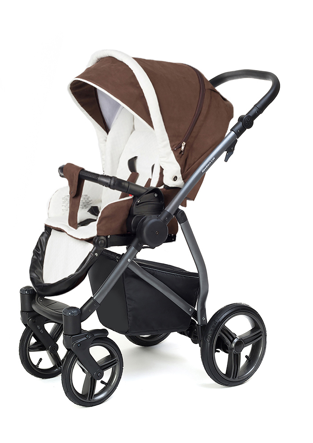 Прогулочная коляска Esspero Newborn Lux (шасси Graphite) Chek