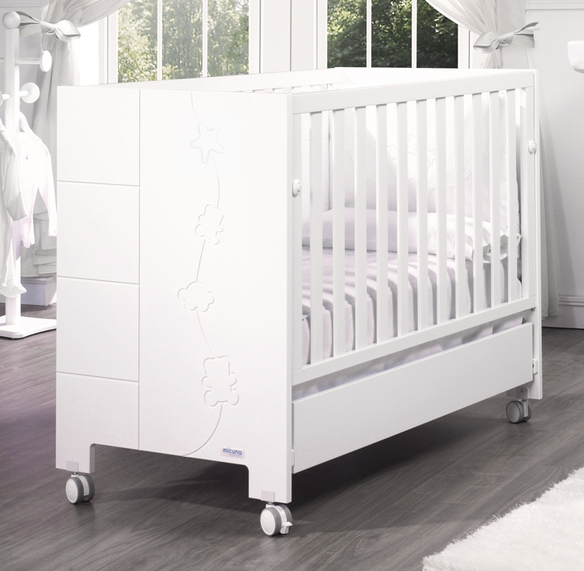 Детская кроватка Micuna Juliette Relax 120x60 White