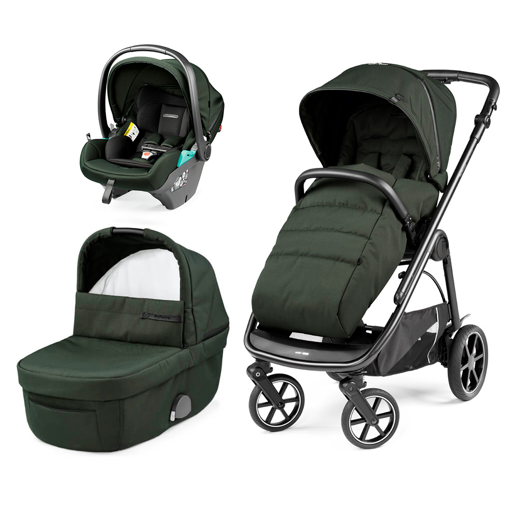 Коляска 3 в 1 Peg Perego Veloce Lounge Modular Green