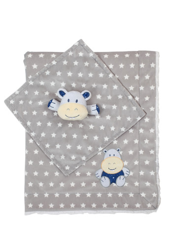 Плед BabyOno Minky (в подарочной упаковке) Серый
