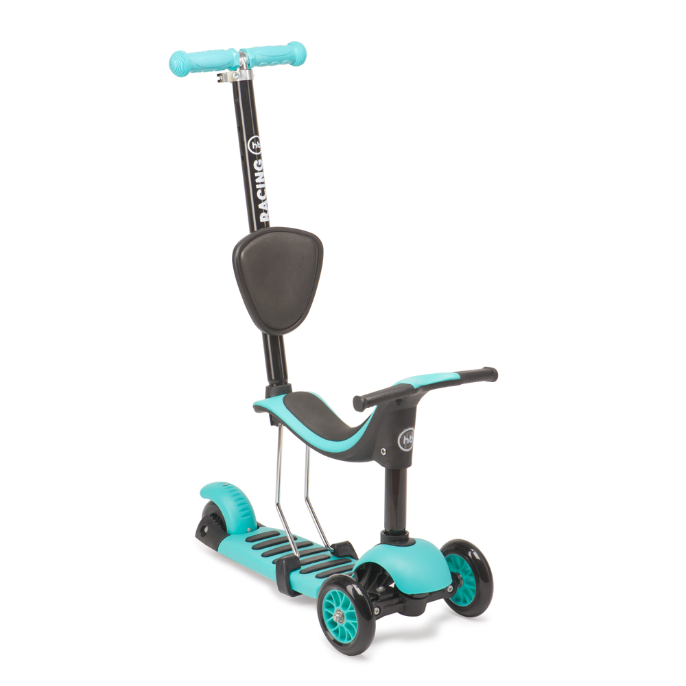 Самокат Happy Baby DUO 2 в 1 blue