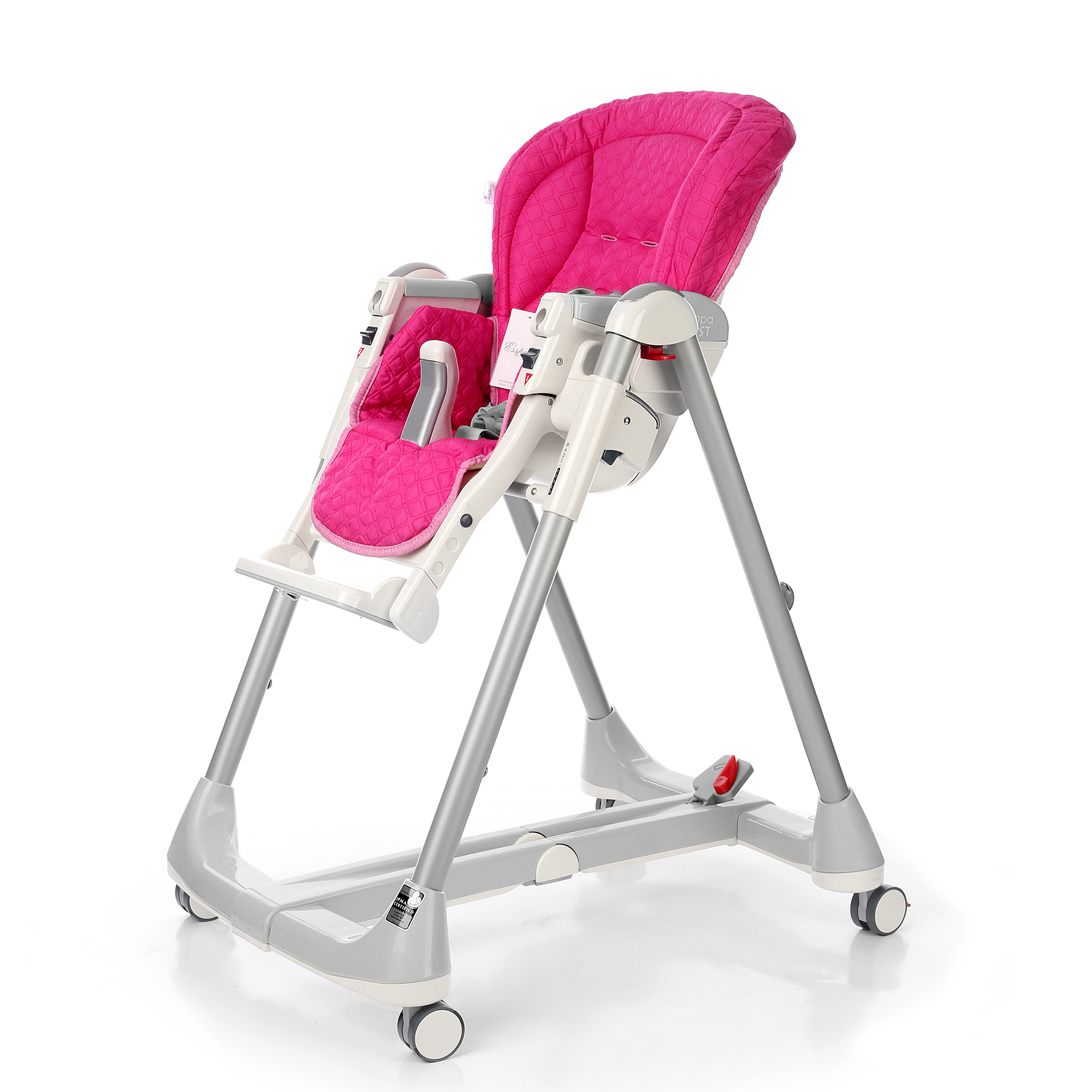 Чехол сидения Esspero lucid к стульчику для кормления Peg-Perego Prima Pappa Best Pink
