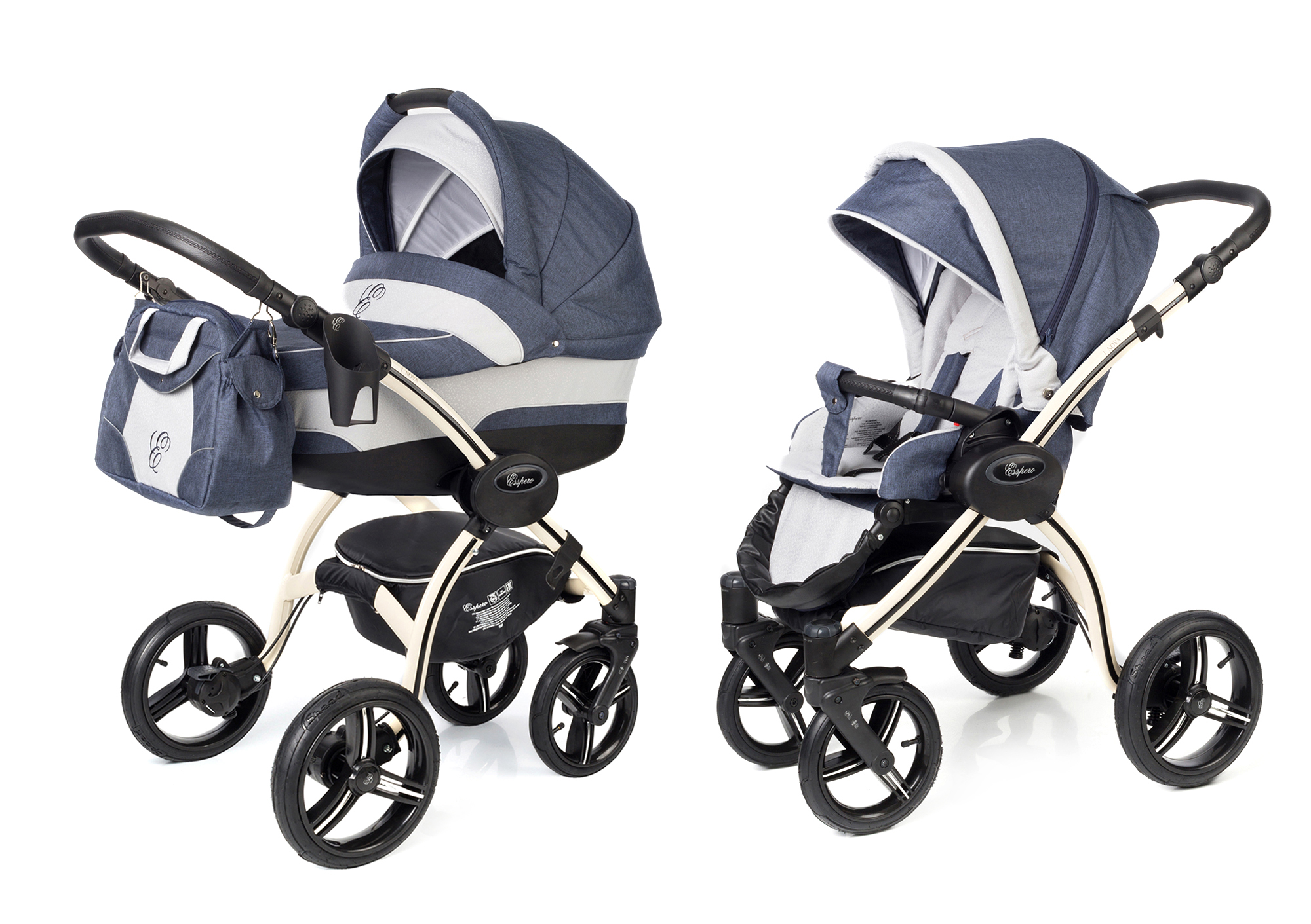 Коляска 2 в 1 Esspero I-Nova (шасси Beige) Lena