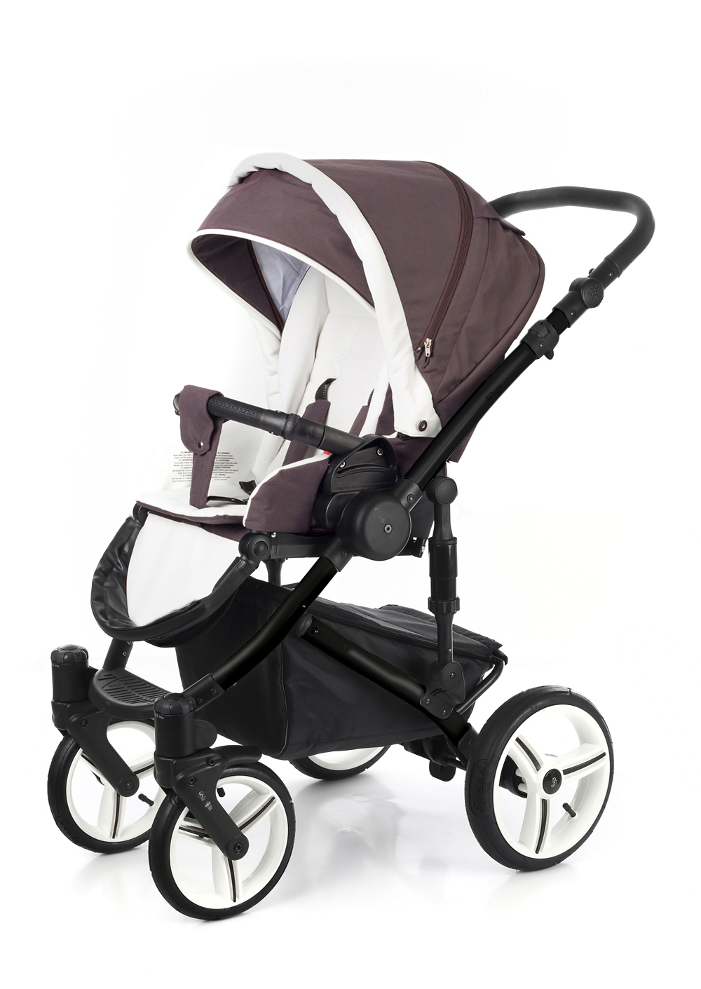 Прогулочная коляска Esspero Magic (шасси Black) Brown Lux
