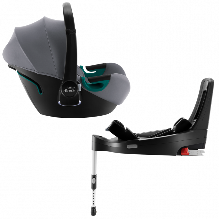 Автокресло Britax Römer BABY-SAFE iSENSE + база FLEX BASE iSENSE Frost Grey