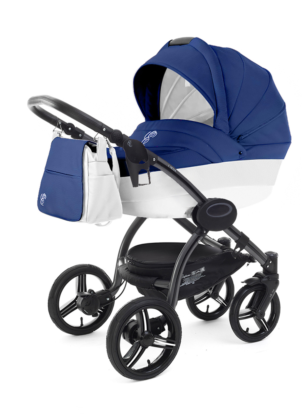 Коляска для новорожденных Esspero Grand I-Nova (шасси Graphite) Mar leatherette