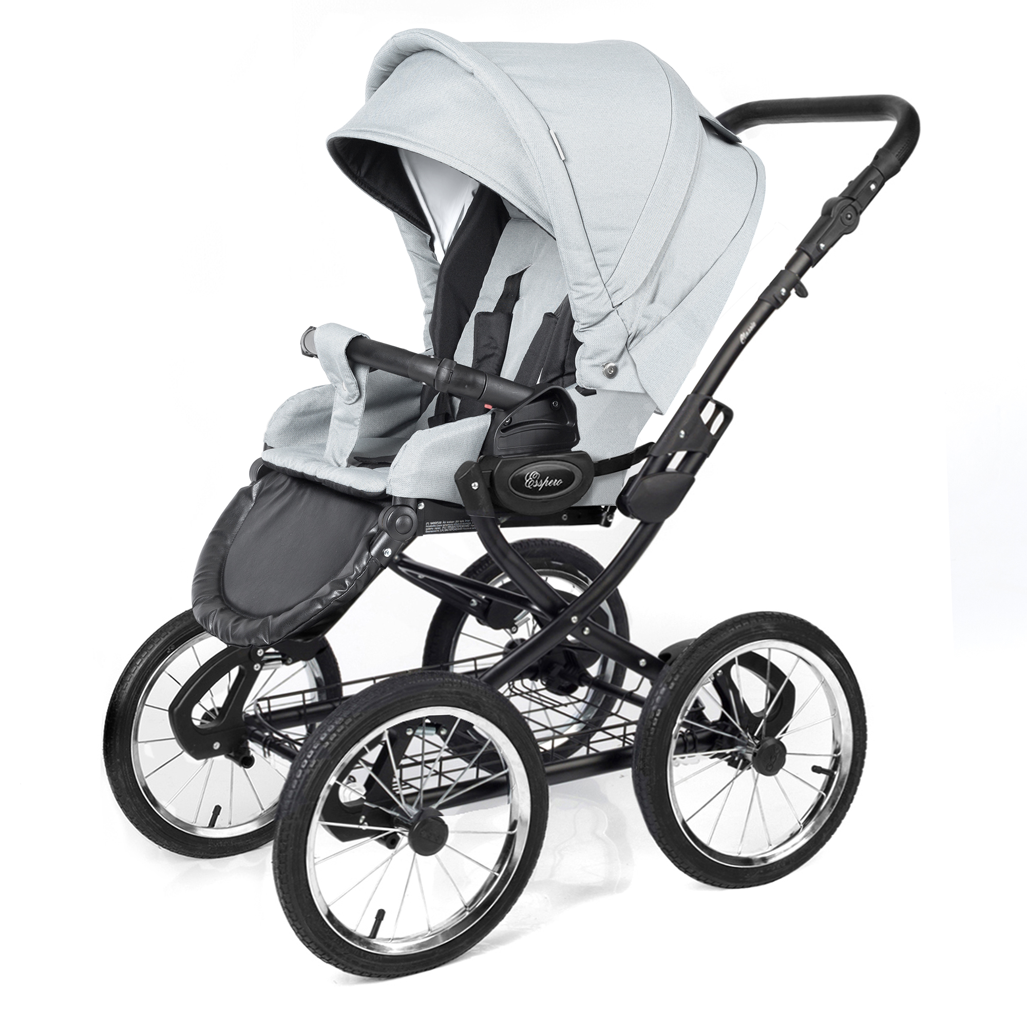 Прогулочная коляска Esspero Classic Alu (шасси Black) Steel