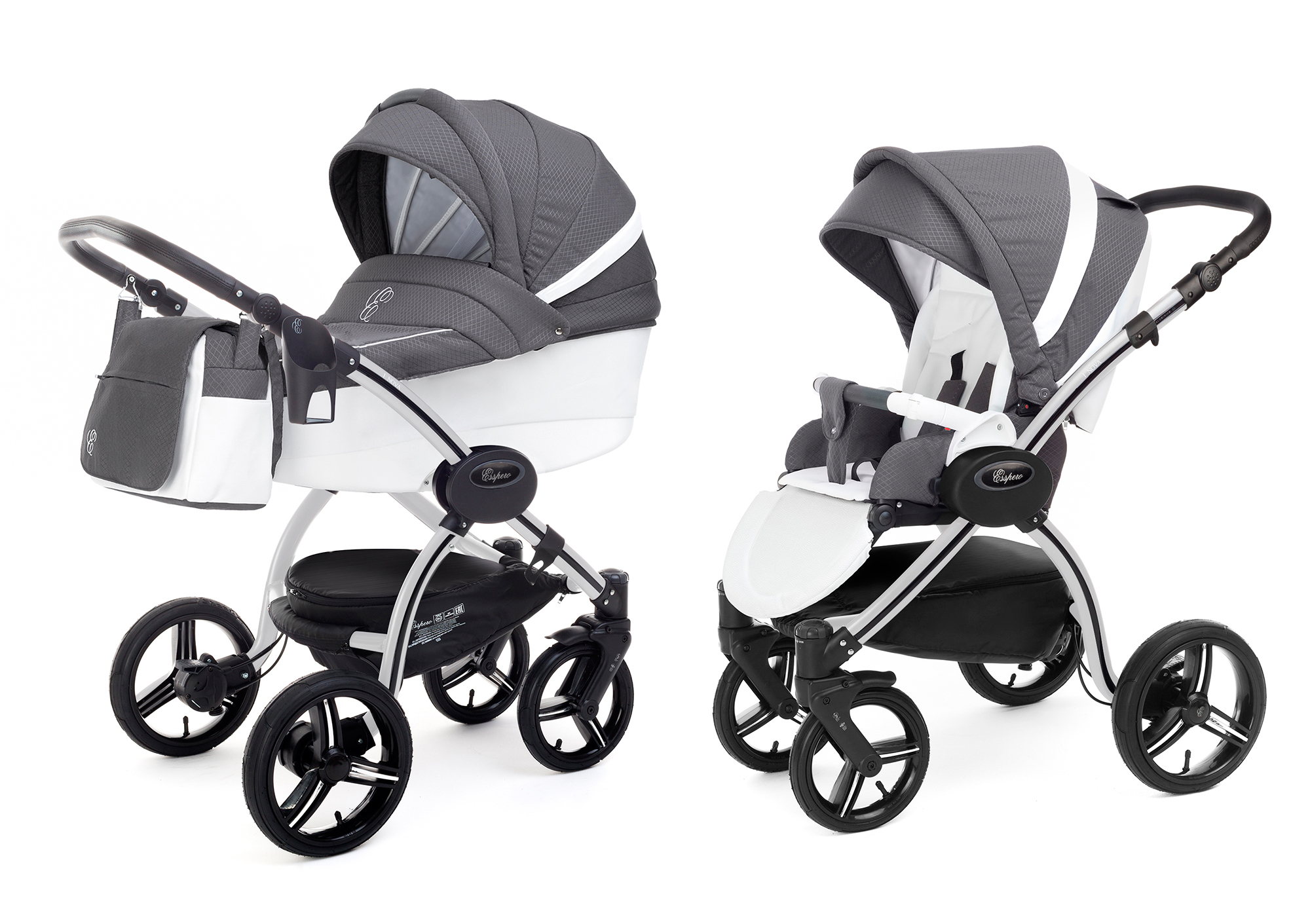Коляска 2 в 1 Esspero Grand I-Nova (шасси Grey) Diamond