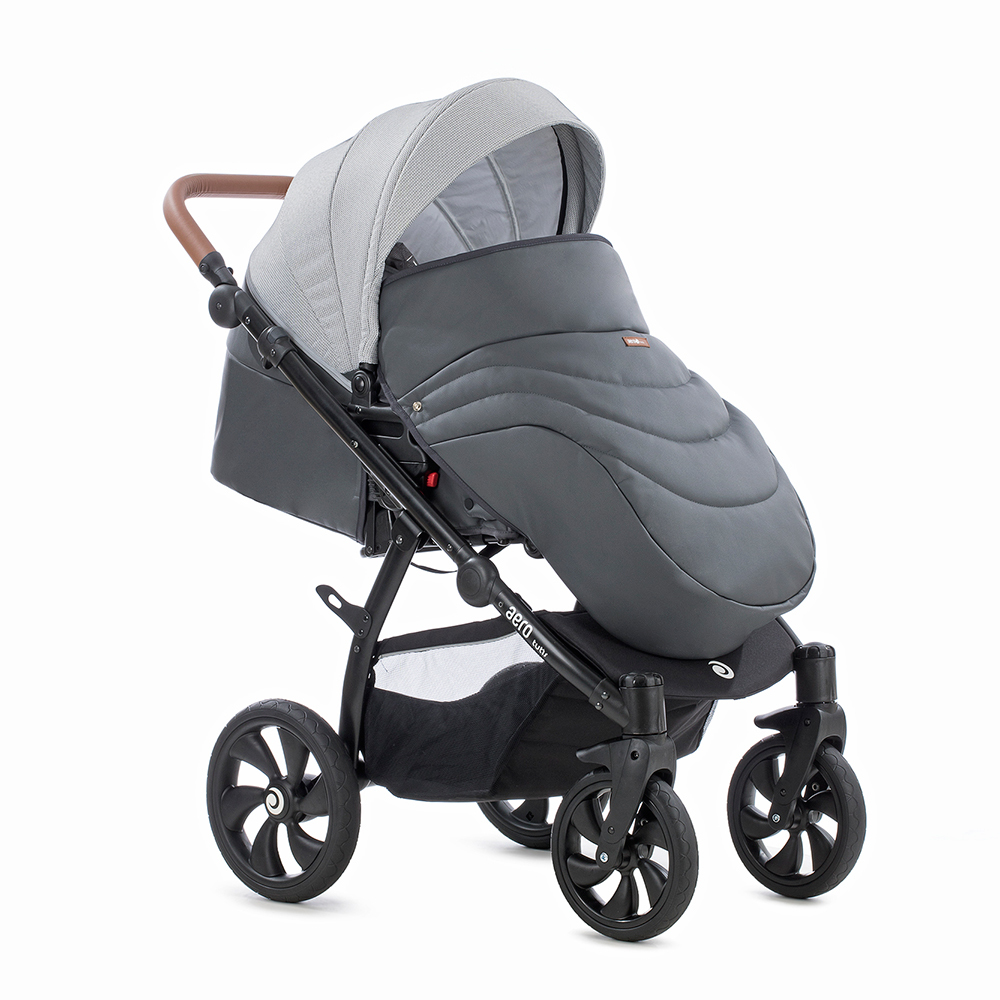 Прогулочная коляска Tutis Aero Grey Leather