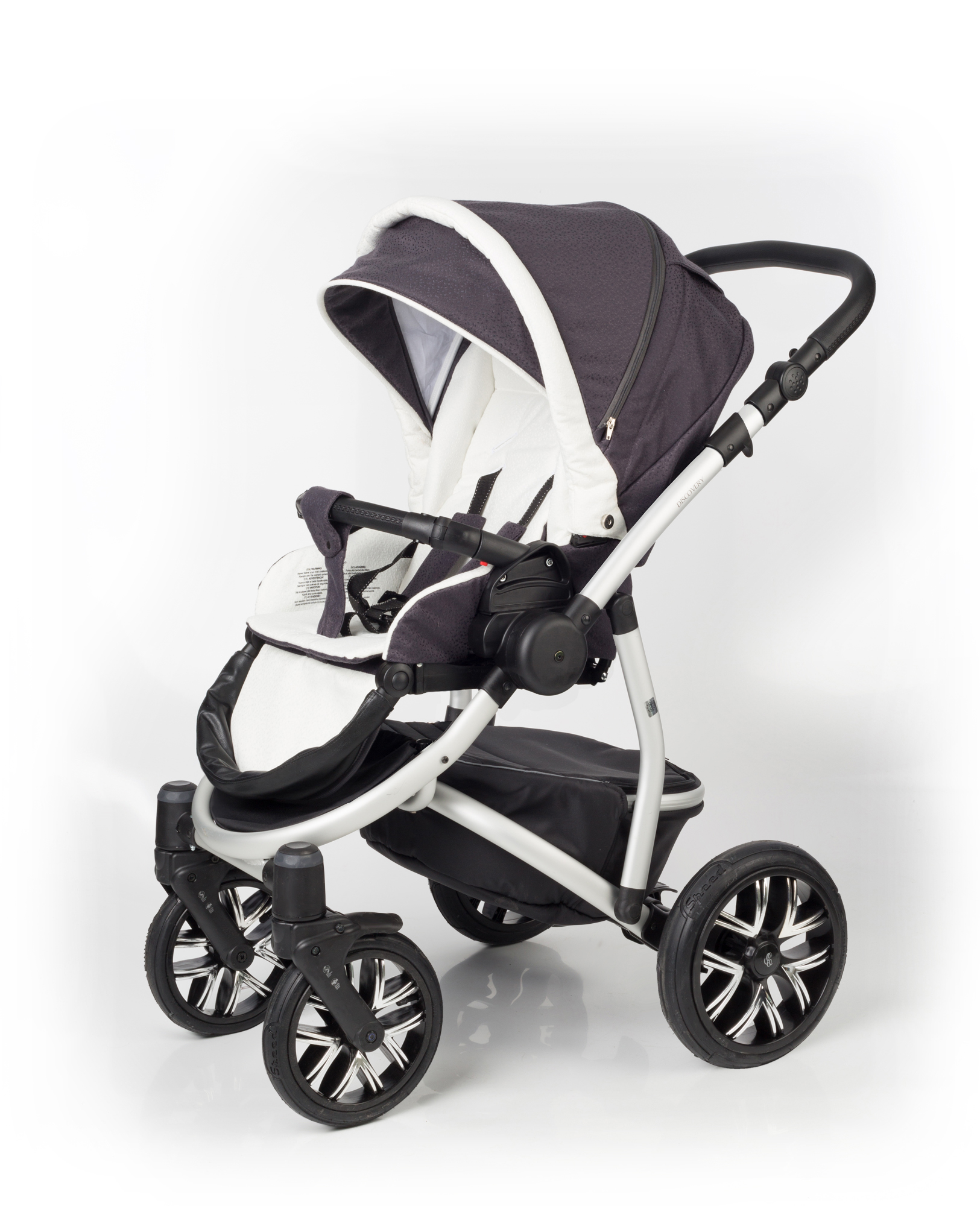Прогулочная коляска Esspero Discovery (шасси Grey) Grey Leves