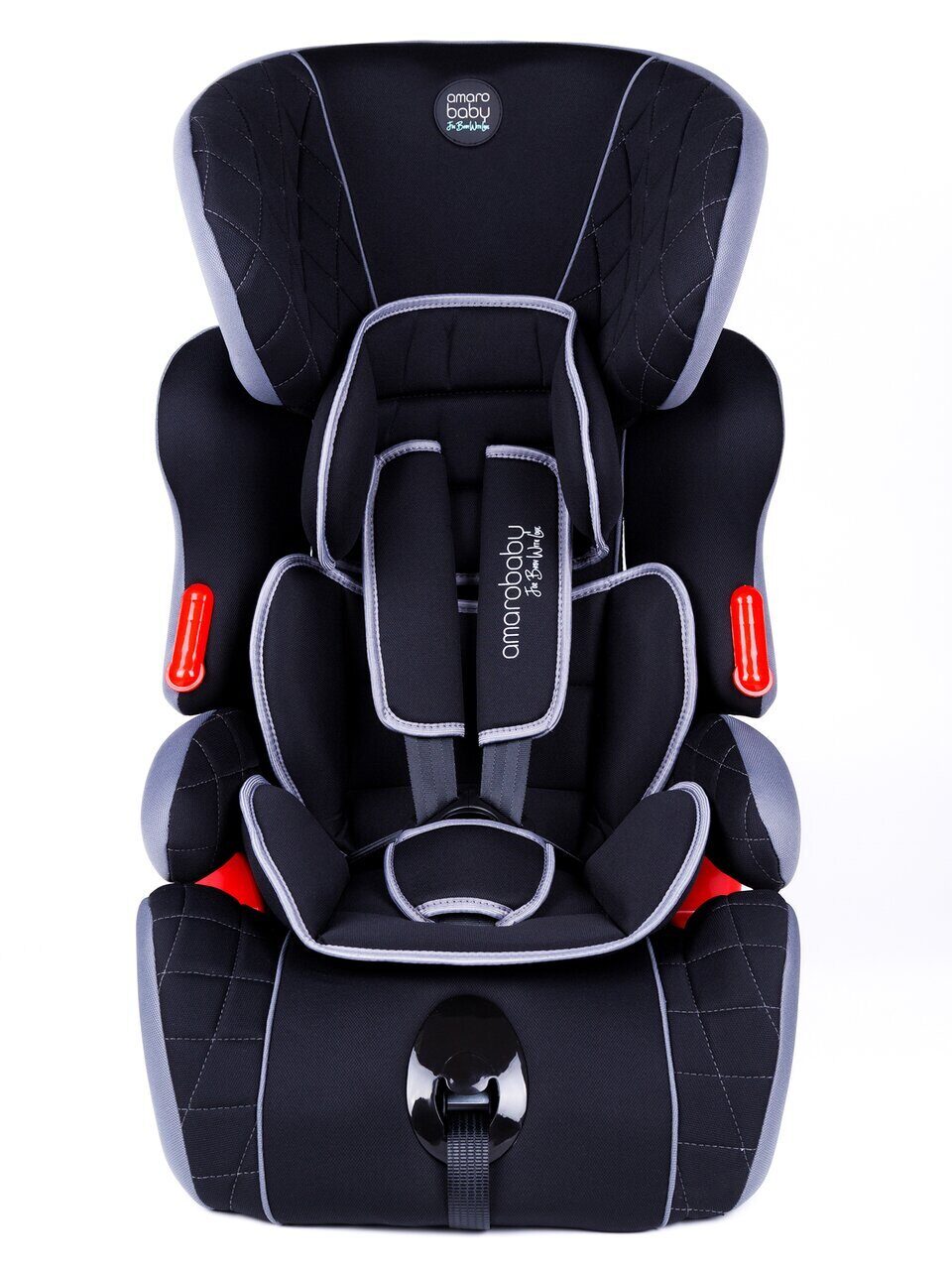 Автокресло Amarobaby Big trip Чёрный/Серый