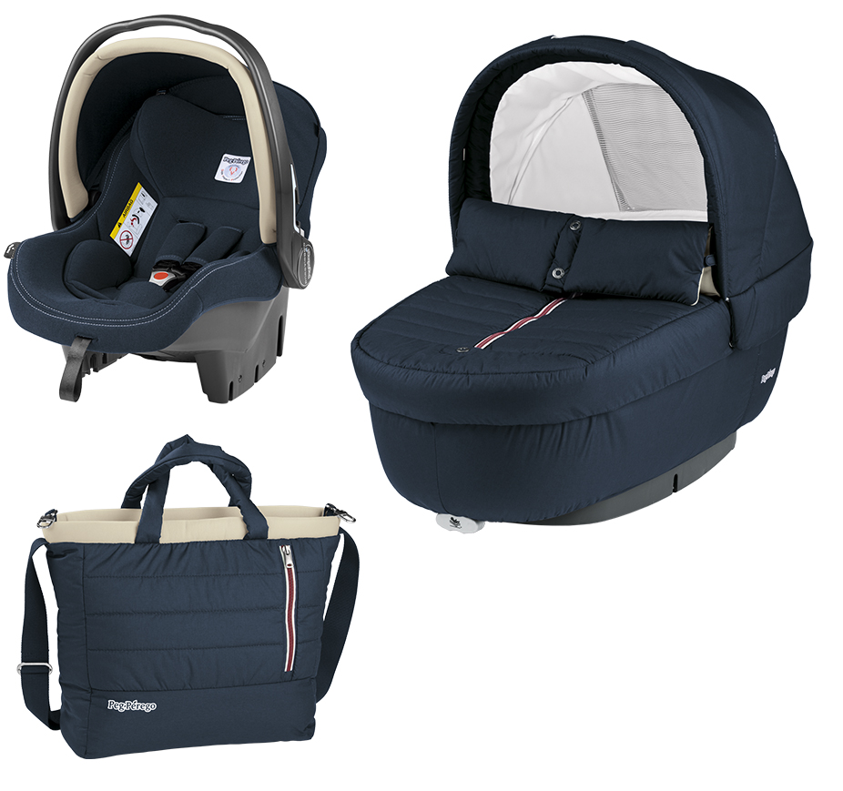 Набор 3 в 1 Peg Perego Set Modular Elite (без шасси) Breeze Blue