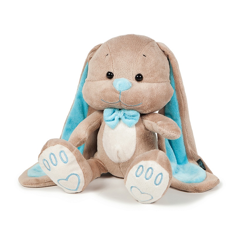 Мягкая игрушка Maxi Toys Зайка Jack&Lin (25 см) с Бабочкой