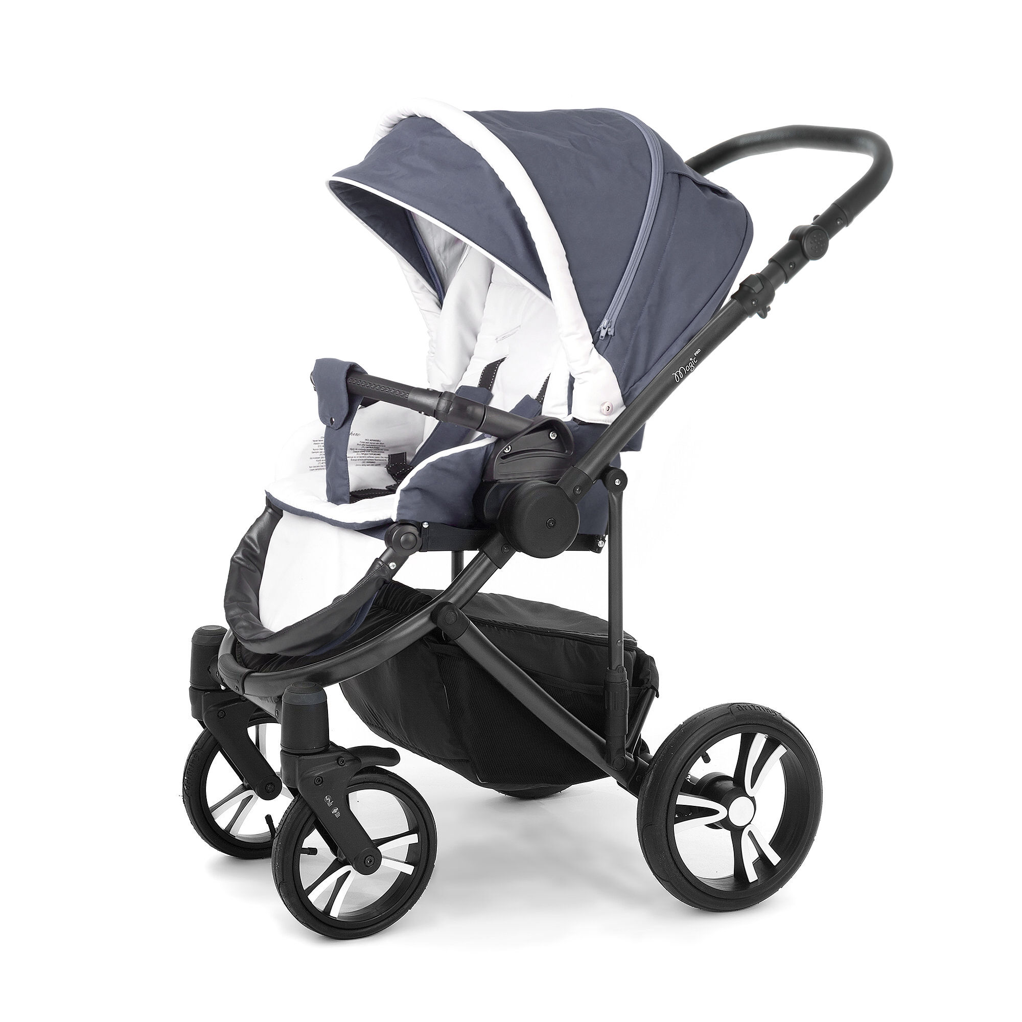 Прогулочная коляска Esspero Magic Pro (шасси Graphite) Grey Lux