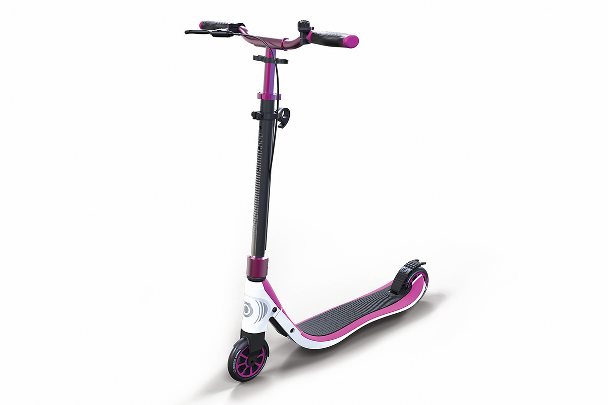 Самокат Globber ONE NL 125 DELUXE Белый