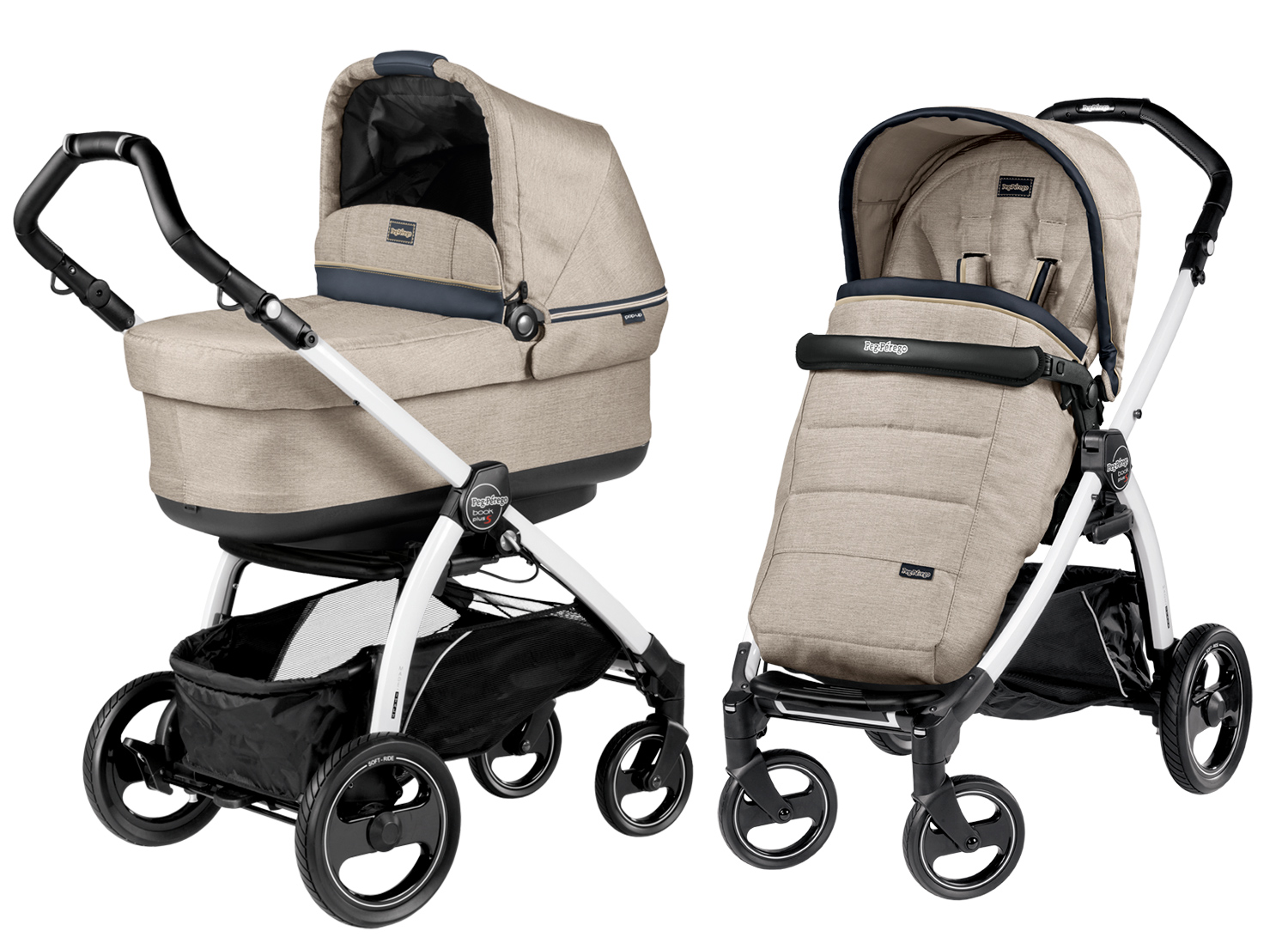 Peg-Perego Book Plus S Modular POP UP Luxe Beige