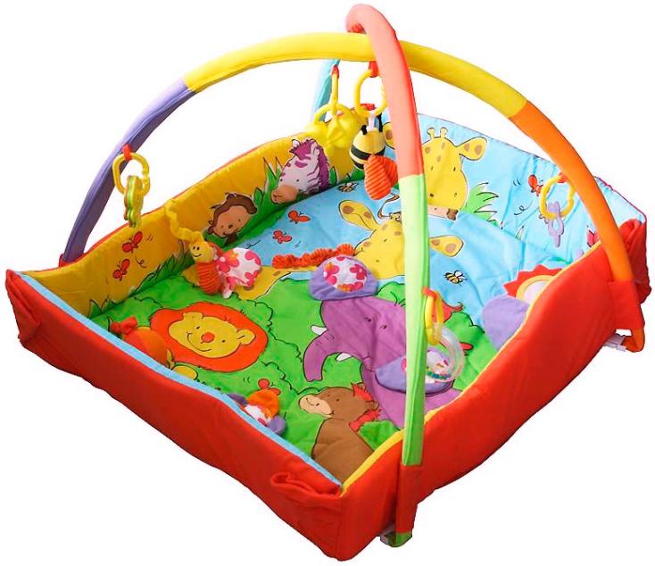 Развивающий коврик Baby Mix Zoo