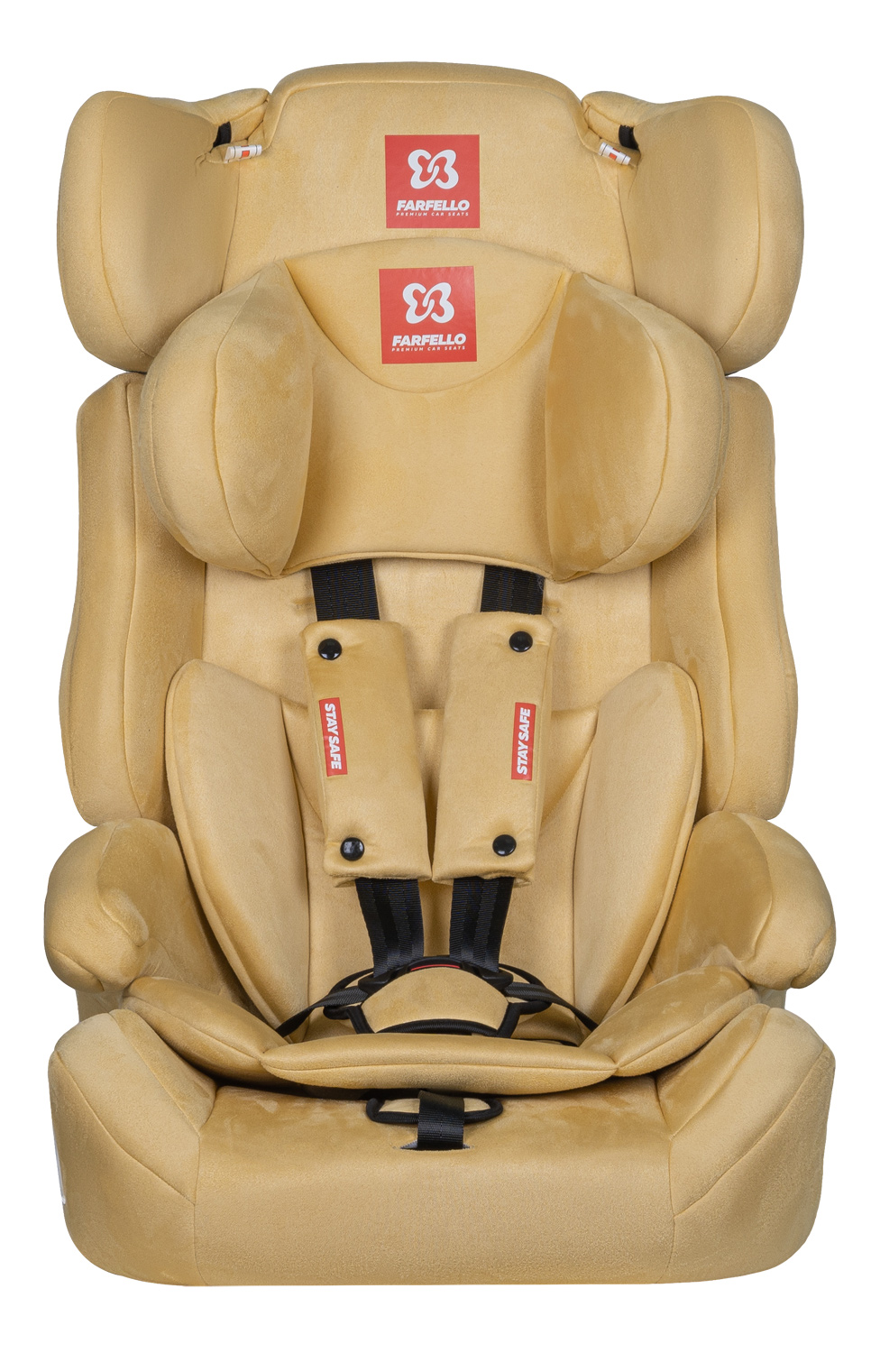 Автокресло Farfello GE-E велюр Попкорн/Light beige