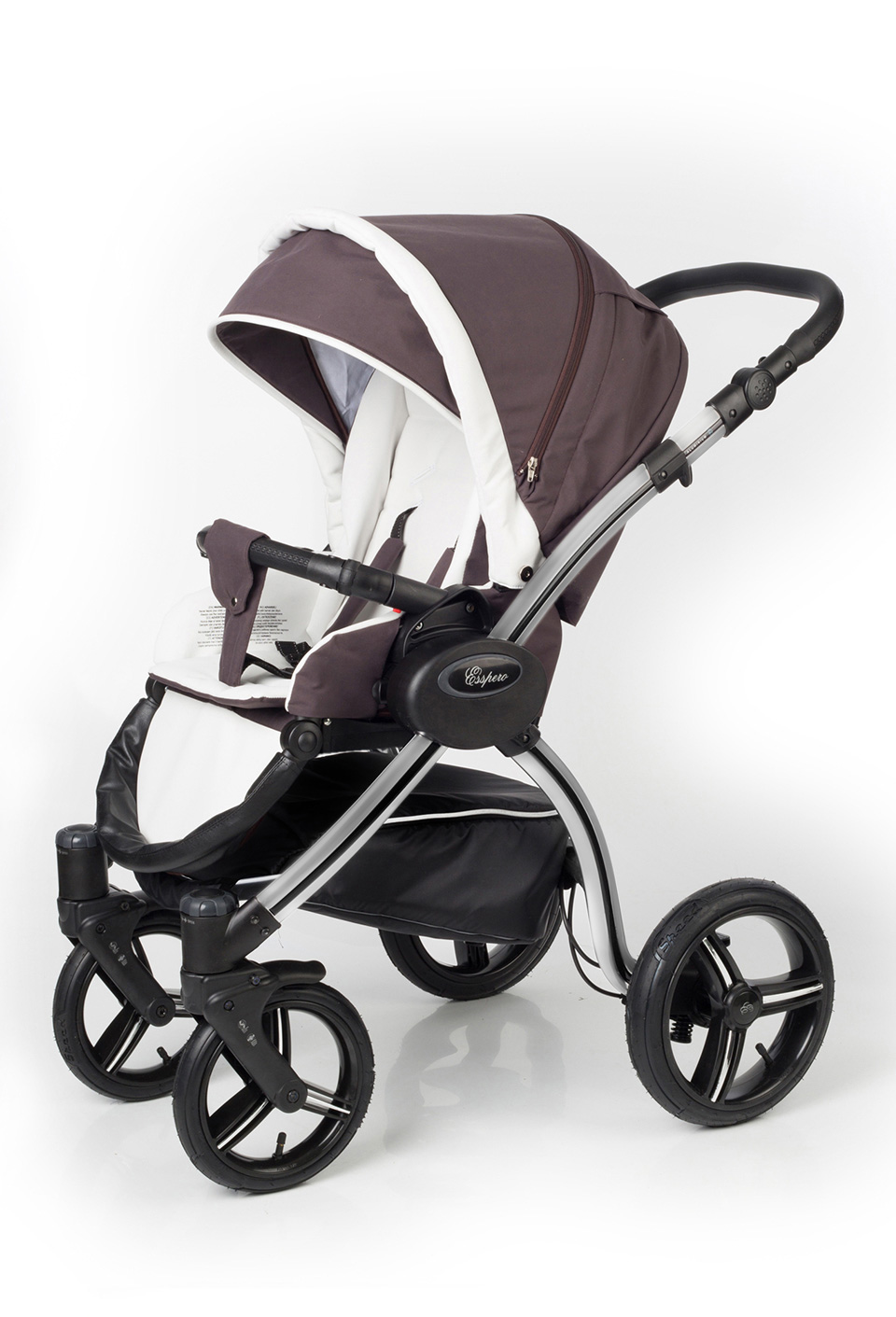 Прогулочная коляска Esspero I-Nova (шасси Grey) Brown Lux