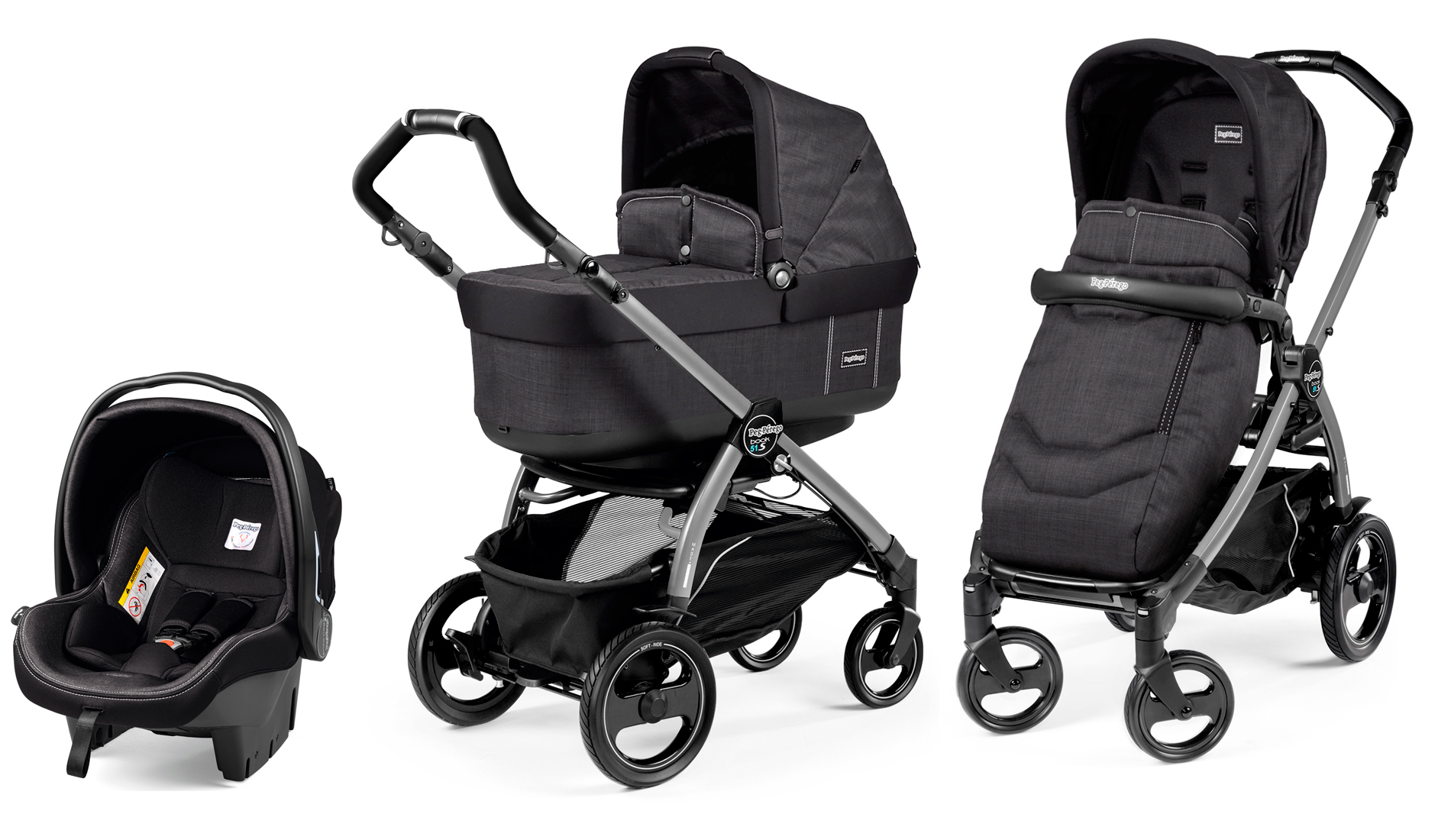 Peg-Perego Book 51S Pop Up Modular Team Onyx